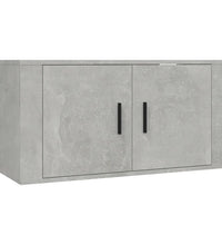 TV-Wandschrank Betongrau 80x34,5x40 cm