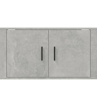 TV-Wandschrank Betongrau 80x34,5x40 cm