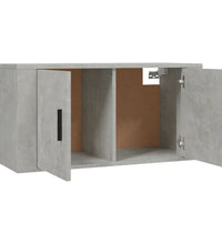 TV-Wandschrank Betongrau 80x34,5x40 cm