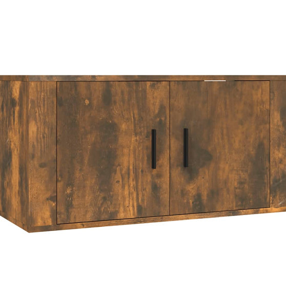 TV-Wandschrank Räuchereiche 80x34,5x40 cm