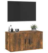 TV-Wandschrank Räuchereiche 80x34,5x40 cm