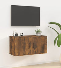 TV-Wandschrank Räuchereiche 80x34,5x40 cm