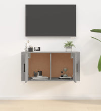 TV-Wandschrank Grau Sonoma 80x34,5x40 cm