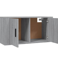 TV-Wandschrank Grau Sonoma 80x34,5x40 cm