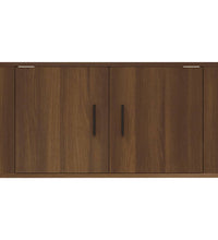 TV-Wandschrank Braun Eichen-Optik 80x34,5x40 cm