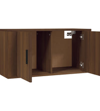 TV-Wandschrank Braun Eichen-Optik 80x34,5x40 cm