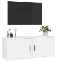 TV-Wandschrank Weiß 100x34,5x40 cm