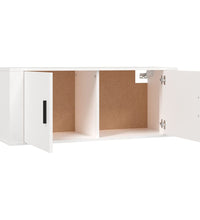 TV-Wandschrank Weiß 100x34,5x40 cm