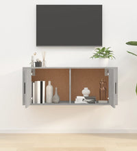 TV-Wandschrank Betongrau 100x34,5x40 cm