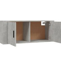 TV-Wandschrank Betongrau 100x34,5x40 cm