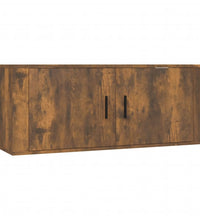 TV-Wandschrank Räuchereiche 100x34,5x40 cm