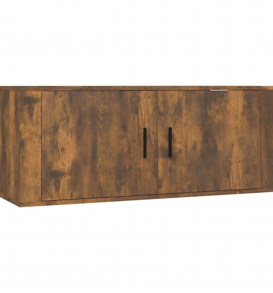 TV-Wandschrank Räuchereiche 100x34,5x40 cm