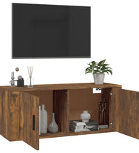 TV-Wandschrank Räuchereiche 100x34,5x40 cm