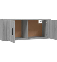 TV-Wandschrank Grau Sonoma 100x34,5x40 cm