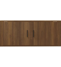 TV-Wandschrank Braun Eichen-Optik 100x34,5x40 cm