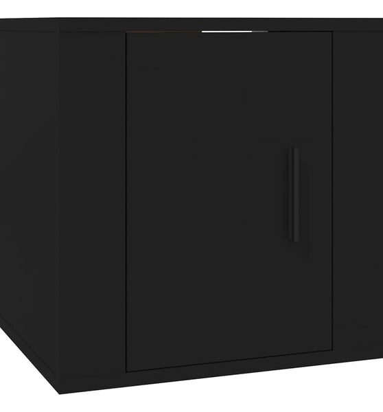 TV-Wandschrank Schwarz 40x34,5x40 cm