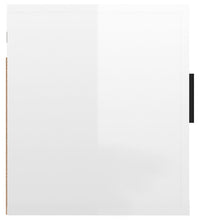 TV-Wandschrank Hochglanz-Weiß 40x34,5x40 cm