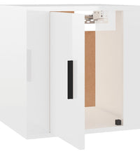 TV-Wandschrank Hochglanz-Weiß 40x34,5x40 cm