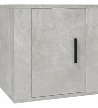 TV-Wandschrank Betongrau 40x34,5x40 cm