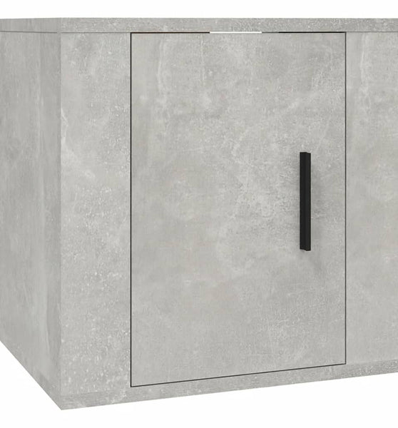 TV-Wandschrank Betongrau 40x34,5x40 cm