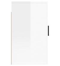 TV-Wandschrank Hochglanz-Weiß 40x34,5x60 cm