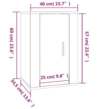 TV-Wandschrank Sonoma-Eiche 40x34,5x60 cm