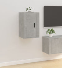 TV-Wandschrank Betongrau 40x34,5x60 cm