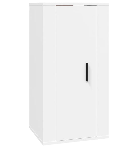 TV-Wandschrank Weiß 40x34,5x80 cm