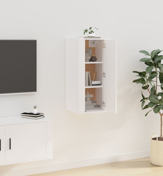 TV-Wandschrank Weiß 40x34,5x80 cm