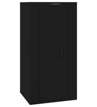 TV-Wandschrank Schwarz 40x34,5x80 cm