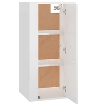 TV-Wandschrank Hochglanz-Weiß 40x34,5x80 cm