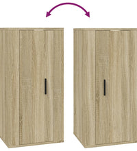 TV-Wandschrank Sonoma-Eiche 40x34,5x80 cm