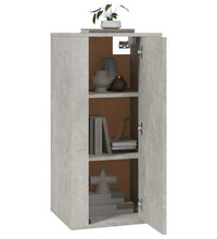 TV-Wandschrank Betongrau 40x34,5x80 cm