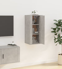 TV-Wandschrank Betongrau 40x34,5x80 cm