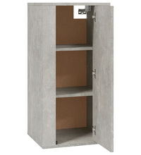 TV-Wandschrank Betongrau 40x34,5x80 cm