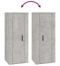 TV-Wandschrank Betongrau 40x34,5x100 cm