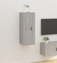 TV-Wandschrank Betongrau 40x34,5x100 cm