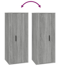 TV-Wandschrank Grau Sonoma 40x34,5x100 cm