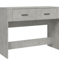 Konsolentisch Betongrau 100x39x75 cm Holzwerkstoff