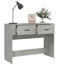 Konsolentisch Betongrau 100x39x75 cm Holzwerkstoff