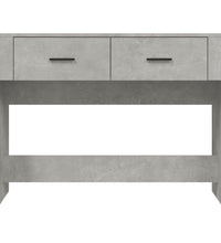 Konsolentisch Betongrau 100x39x75 cm Holzwerkstoff
