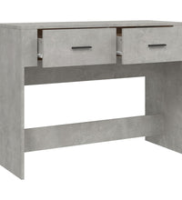 Konsolentisch Betongrau 100x39x75 cm Holzwerkstoff