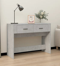 Konsolentisch Betongrau 100x39x75 cm Holzwerkstoff