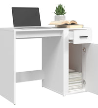Schreibtisch Weiß 100x49x75 cm Holzwerkstoff