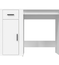 Schreibtisch Weiß 100x49x75 cm Holzwerkstoff