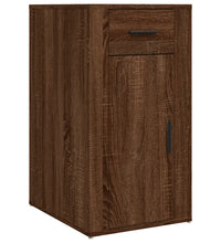 Büroschrank Braun Eichen-Optik 40x49x75 cm Holzwerkstoff