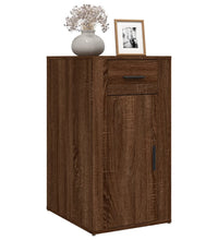Büroschrank Braun Eichen-Optik 40x49x75 cm Holzwerkstoff