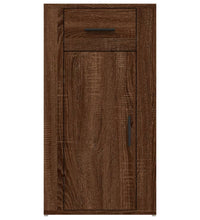 Büroschrank Braun Eichen-Optik 40x49x75 cm Holzwerkstoff