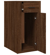 Büroschrank Braun Eichen-Optik 40x49x75 cm Holzwerkstoff