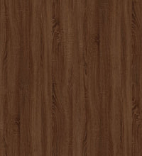 Büroschrank Braun Eichen-Optik 40x49x75 cm Holzwerkstoff
